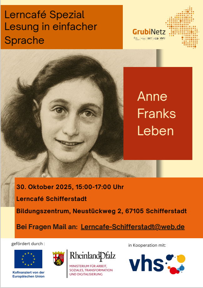 Öffnet die Seite 'Neues aus dem Lerncafé in Schifferstadt'