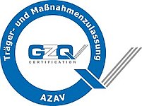 Logo der Akkreditierungs- und Zulassungsverordnung Arbeitsförderung